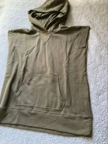 로데오 크라운즈 와이드 볼 후드티 올리브