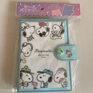 스누피 씰북 PEANUTS 씰 바인더 씰북