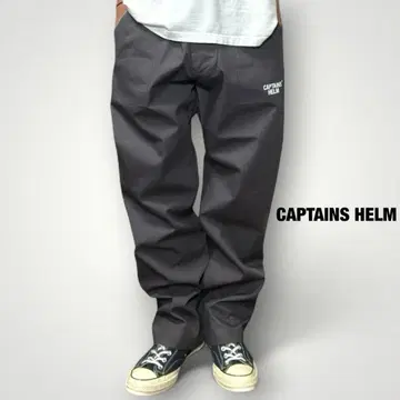 CAPTAINS HELM 베이커 팬츠 퍼티그 밀리터리 XL