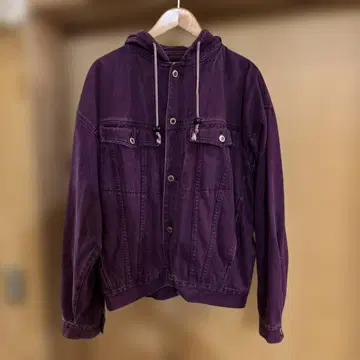 SLICK 퍼플 데님 자켓 XL