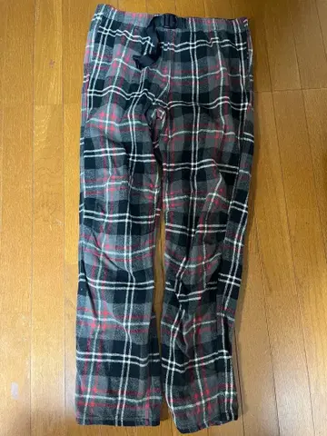 Wild things 체크 겨울 면 팬츠