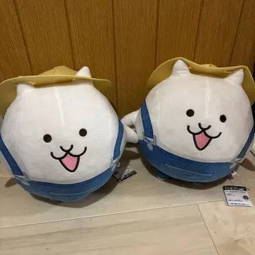 냥코 대전쟁 퍼즐로 풍작! 냥코 마을 메챠모후굿토 봉제 인형