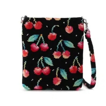 페이러 체리 도트 숄더백