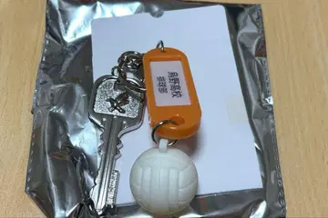 하이큐!! 트레이딩 고교명 포함 열쇠고리 카라스노 고교