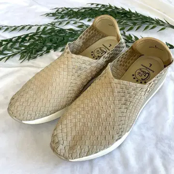 밴딩 gomu56 통굽 스니커즈 슬립온 메쉬 L 24.0