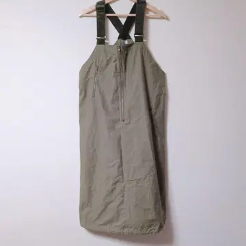 고품질 루쿠루카 올리브색 크로스 스트랩 살로펫 스커트 [40/L]