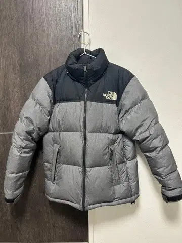 THE NORTH FACE 다운 자켓 M 사이즈 그레이/블랙