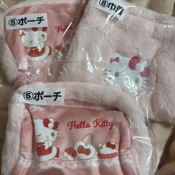 산리오 뽑기 헬로키티 복조리 파우치