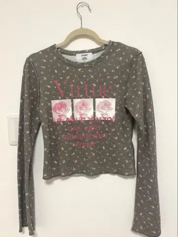 jouetie 꽃무늬 긴팔 T셔츠