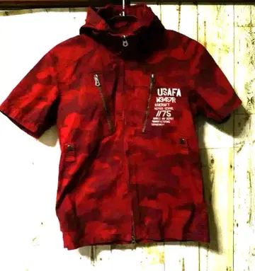 AVIREX USAFA W3457R 반팔 후드티