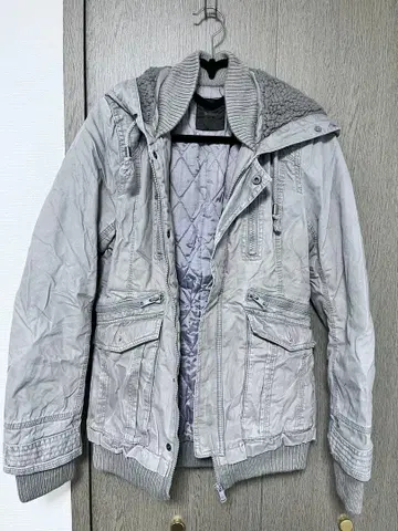 [ 새상품급 ] moussy 그레이 자켓