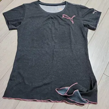 PUMA 스포츠 T셔츠 L 사이즈 그레이
