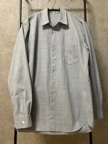 [ 세일 ] MUJI Labo 그레이 긴팔 셔츠 M 사이즈