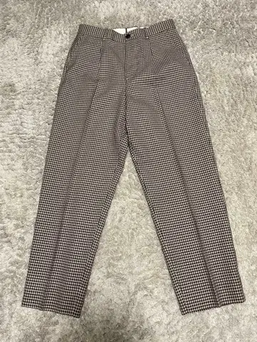 스티븐 앨런 그레이 하운드투스 플리츠 슬랙스