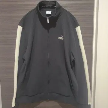 PUMA 풀 집업 와플 트랙 자켓 XL