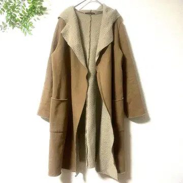 mizuiroind 코디 건 코트 가디건 일본제 후드 부착