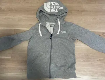 THE NORTH FACE 그레이 후드 부착 후드티
