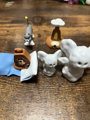 톰과 제리 피규어 1번 복권 가챠가챠