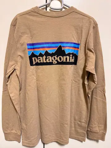 patagonia 긴팔 T셔츠 S 사이즈 베이지