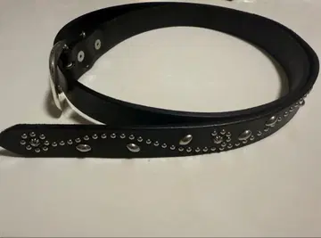 ezulakeworks 스터드 벨트 내로우 벨트 에즈레익웍스 블랙