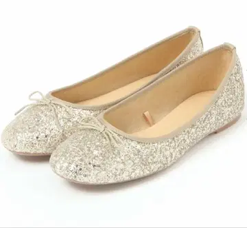 [ 미사용 ] GLOBAL WORK  발수 발레 XL 골드 라메