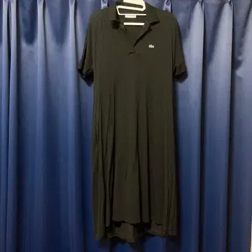 [ Lacoste ] 라코스테 블랙 폴로 셔츠 원피스