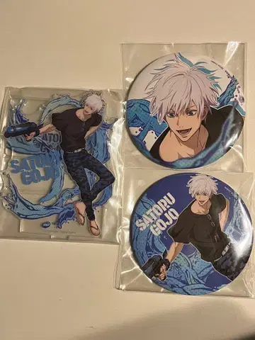 세가 럭키 쿠지 주술회전 SPLASH x BATTLE 고죠 사토루 세트