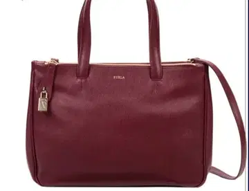 FURLA 버건디 숄더백