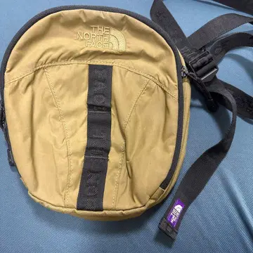 THE NORTH FACE 퍼플 라벨 숄더백 올리브 베이지