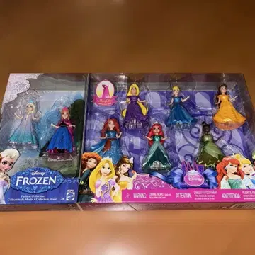 미개봉 새상품 디즈니 프린세스 매직 클립 프린세스 세트 8체