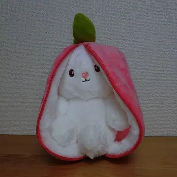 파캇토 토끼 딸기 토끼 봉제 인형