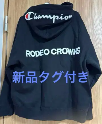 RODEO CROWNS WIDE BOWL Champion 지퍼 후드티