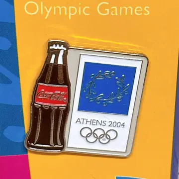 빈티지 코카콜라 아테네 올림픽 기념 핀즈 2