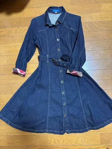 BLUE LABEL CRESTBRIDGE 데님 원피스 38