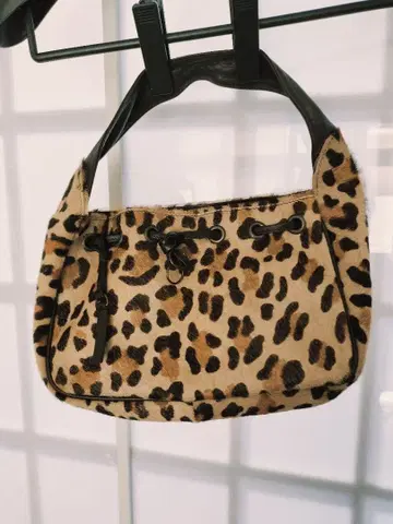 Via Repubblica 송치 레오파드 무늬 백