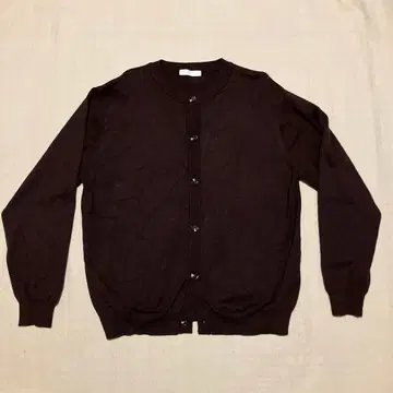 SENSE OF PLACE 와인 레드 가디건