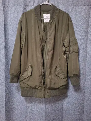 올리브 MA-1 자켓