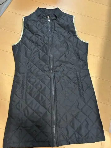 퀼팅 다운 베스트 골프웨어