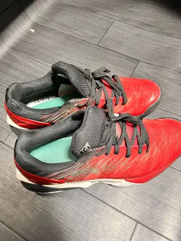 테니스화 레드/블랙