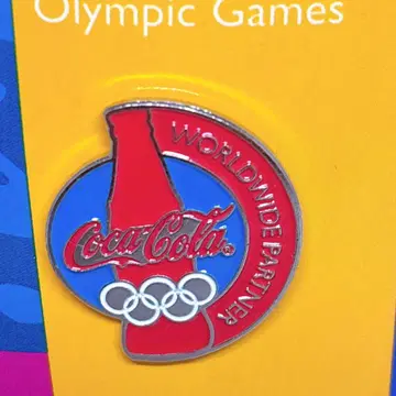 빈티지 코카콜라 2004년 아테네 올림픽 기념 핀즈 3