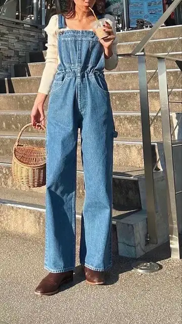 로데오 크라운 데님 살로펫 S 사이즈