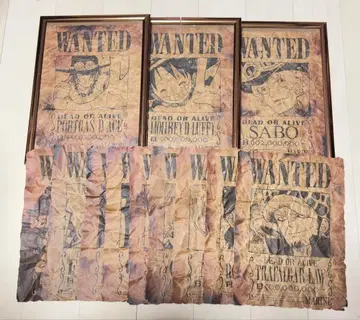 원피스 매거진 수배서 12장 세트