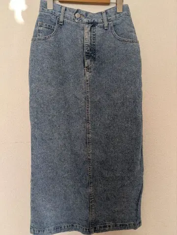 GUESS 데님 스커트 슬릿