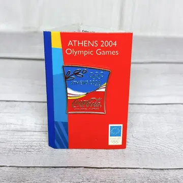 빈티지 코카콜라 2004년 아테네 올림픽 기념 핀즈 4