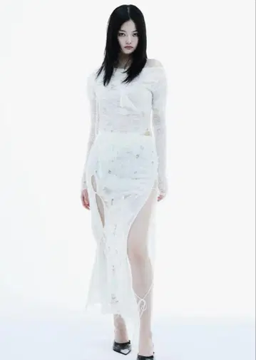 theredthread S 니트 핏 스커트 코쿤