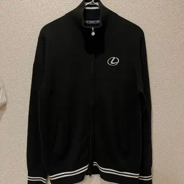 어드미럴 x 렉서스 블랙 집업 니트 M 사이즈