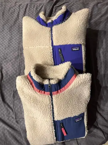 Patagonia 보아 자켓 (퍼플)