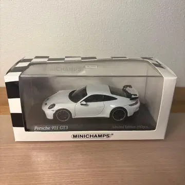 미니챔프 포르쉐 911 GT3 화이트 1/43 한정판 200개