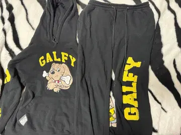 갈피 GALFY 셋업 블랙 L 사이즈