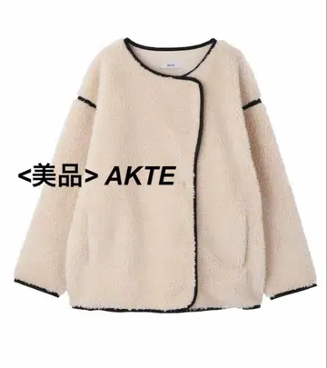 AKTE 보아 코트 새상품급